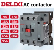 Contactor Delixi 220V AC Single Phase Household CJX2S-1210/2510/0910/0911/3201/2511/5011/9511/6511 p