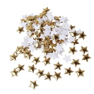 5 gói vàng bạc đỏ sao appliques miếng dán ủi sao các bản vá lỗi cho túi giày