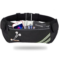 Slim Running Belt Fanny Packs for Women Men, Reflective Waist Pack Phone Holder for Walking Fitness 