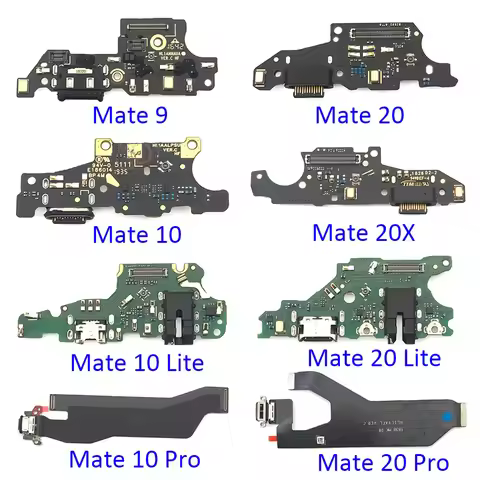 NEW Tested Full Chip USB Charge Port Jack Dock Connector Charging Board Flex Cable For Huawei Mate 9