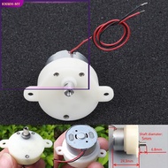 <KNWH>Small DC Gear Motor 3-9V Mini Worm Gear Motor Slow Low Speed 9-32RPM DIY 50mA