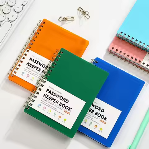 With Alphabetical Tabs Spiral Password Keeper Book A6 MINI Size Coil Book Password Keeper Notebook M