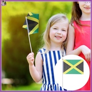 100 Pcs Pride Decorations Party Hand Held Stick Flag Flags Small Sticks Handheld  ouxuanmei