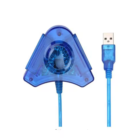 Adapter for PS2 Controller USB Converter for PS2 to USB Adapter