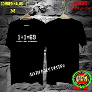 Xaviera Akd T-Shirt 1+1=69 Guaranteed Quality T-Shirt/T-Shirt /Men's Clothing Clothing Wanita/Men's 