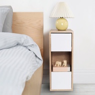 【祈樂森活】白日夢雙抽床頭櫃/窄櫃/床邊櫃/床頭櫃/隙縫櫃