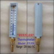 THERMOMETER  เทอร์โมมิเตอร์ ยี่ห้อ Wekslerรุ่น  E520R อุณหภูมิ 20-180  F/C เกลียวออกหลัง และลงล่าง เ