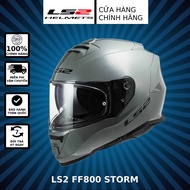 MŨ BẢO HIỂM LS2 FF800 STORM - MÀU ĐEN BÓNG
