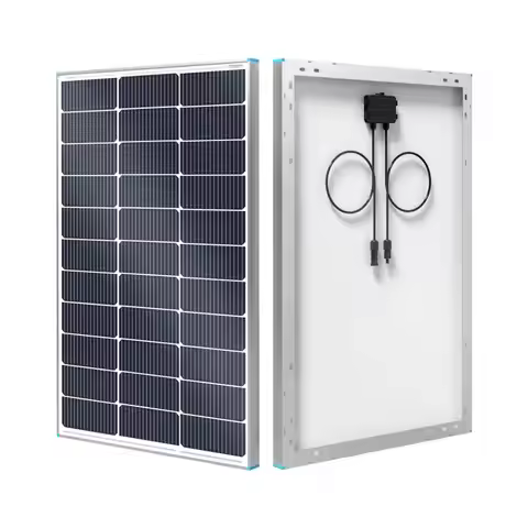 Renogy 400W N-Type Solar Panels, 4PCS 100W 16BB Monocrystalline Solar Panels, 25% High-Efficiency PV