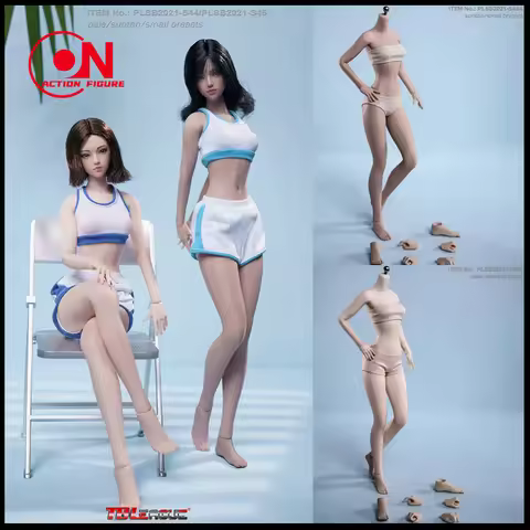 TBLeague PLSB2021-S44 S45 1/6 Female Super Flexible Girl Seamless Body TBL 12‘’ Soldier Small Breast