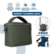 ATVA - Insert Camera Tas Kamera Sling Bag Kamera Mirorrless Olive