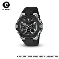 CARDIFF DT  3312 Jam Tangan Pria Dual Time Water Resist