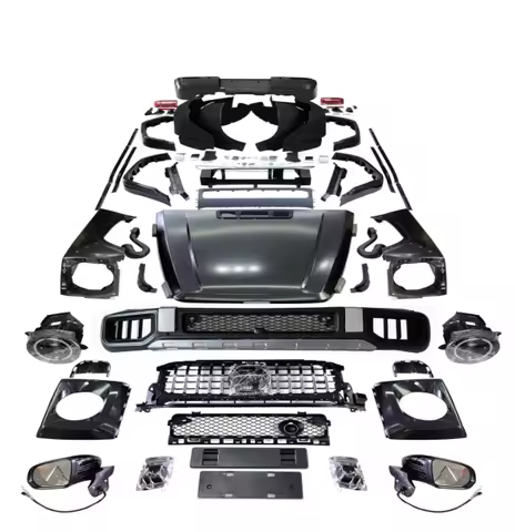 2025 G63 body kits car rear bumper for Benz W463 upgrade to W465 2025 body kits conversion car facel