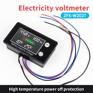 DC10-100V Battery Capacity Indicator Lead-acid Lithium LiFePO4 Voltage Tester Battery Meter With Tem