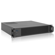 RackChoice MicroATX/Mini-ITX 2U Rackmount Server Chassis max 7x3.5 Bay / USB3.0 with 2.0 Adapter Sup