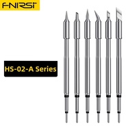 FNIRSI HS-02 HS-02A B/C2/I/JS/K/KU Series Soldering Iron Tip Replacement Kit Stainless Steel Solder 