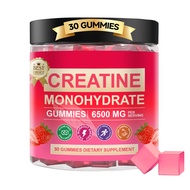 ISNIH Creatine Monohydrate 6500 mg Creatine Monohydrate Gummies 60 Gummies 15 Servings Energy Boost 