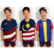 68th Baju Merdeka Budak Lelak T-shirt August 31 Malaysia Independence Day Tshirt Merdeka Adult Stree