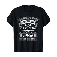 Airplane Mechanic Funny Aviation Technician T-Shirt-