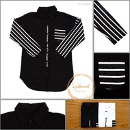 NIE NIE WOMEN'S LONG-SLEEVED COLLAR T-SHIRT[P11408]