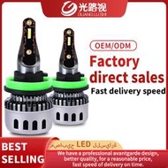 車燈led headlight car汽車led大燈改裝前照燈超亮車頭燈