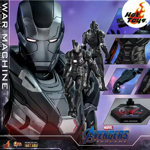 Original Hot Toys War Machine Actin Figures 1/6 The Avengers War Machine Rhodes Figurine Ht MMS530 A