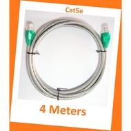 4m Cat5e LAN/UTP Cable - Straight (Ready to Use)
