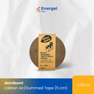 Lakban Air / Gummed Tape dari Kertas Kraft - demibumi