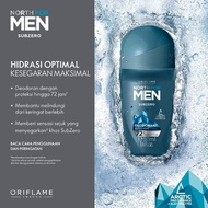 North Men's Deodorant For Men Roll On Subzero Sensitve Anti Perspirant Deodorant