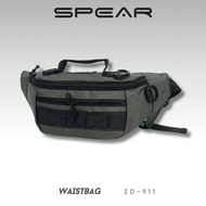 SPEAR Waistbag Tas Selempang Pria Casual Multifungsi Slingbag Kanvas Tas Pinggang Cowok WB-ZD-911