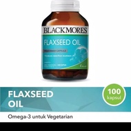 Blackmores Flaxseed Oil BPOM Kalbe 100's - Omega 3-6-9, Omega 3, Suple