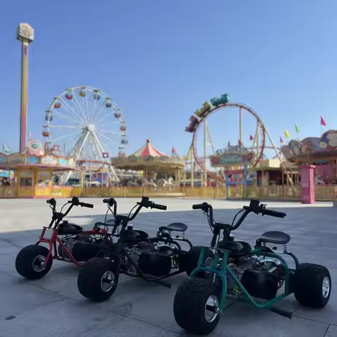 Custom China Wholesale Go Kart 7.5hp Gasolina Powered Karting Para Adultos Fast Motorized Mini Bike 