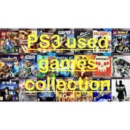 Sony Ps3 Used Games Collection