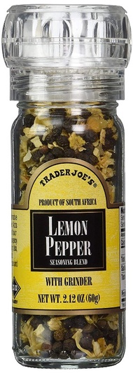 Trader Joe’s Lemon Pepper Seasoning Blend 檸檬胡椒調味料 2.12oz/60g【00776998】