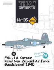 《紙模家》F4U-1A Corsair 1945  1/100 紙模型套件免運費