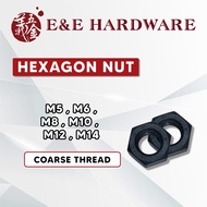 HEXAGON NUT/HEX NUT/SKRU NAT/HIGH TENSILE BOLT AND NUT M5, M6, M8, M10, M12, M14