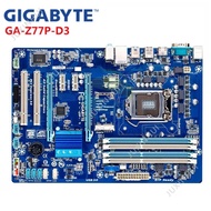 Used Gigabyte Z77-D3H / HD4 Z77-DS3H /Gigabyte GA-Z77P-D3/ Z77-HD3  1155-pin large motherboard