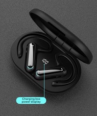 降噪 雙挂耳式非入耳藍牙耳機 10H續航 充電盒電量顯示 iPhone Samsung Huawei Xiaomi Android手機適用 Wireless Earphones