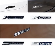 3D ABS Black X Drive Logo Xdrive Emblem Nameplate Car Trunk Badge Xdrive Sticker Accessories