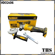 DEWALT 20V MAX Brushless Angle Grinder (DCG406)