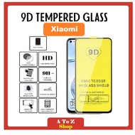 XIAOMI Tempered Glass Screen Protector FULL COVER 9D A3/8/9/9T/Mix3/F2/X3/10T/F3/11 Lite/11T/M4/X4/F