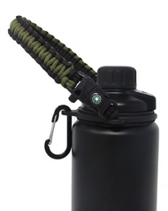 Paracord Handle for YETI Rambler 46oz 36oz 26oz 64oz 18oz 12oz Water Bottles, Durable Carrier Strap