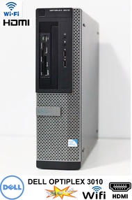 DELL OPTIPLEX 3010 intel Celeron  2.50-2.70GHz -RAM 4GB -HDD 250GB -WiFi -HDMI PORT