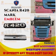 SCANIA R420 MARK EMBLEM HIGH QUALITY