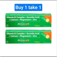 Berocca Orange Flavor (BUNDLE 15 + 15s Effervescent Tablets) BUY 1 TAKE 1 Multivitamins and Minerals