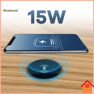[Ni] Desk Integrated Wireless Charger Hidden Desk Wireless Charging Dock 15w Invisible Wireless Char