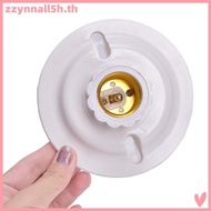 zzynnall5h E27 LED Light Bulb Holder Round Soet E27 Base Hanging Lamp Soet Screw Base .