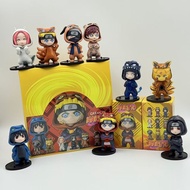 Naruto Cosplay Costumes (Naruto, Kakashi, Gaara, Uchiha Series) Anime Figure Ornament Gift