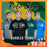 CY 800320 PLUS SIZE MAN CASUAL POLO COLAR SHIRT BIG SIZE / SHIRT COLAR SIZE BESAR 3XL 4XL 5XL 6XL 7X