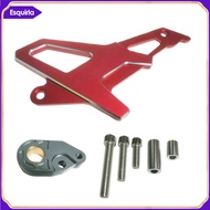 Equirla ฝาครอบเกียร์ตกแต่งอลูมิเนียมอุปกรณ์เสริมมอเตอร์ไซค์อุปกรณ์ป้องกันเหมาะสำหรับฮอนด้า Crf250L C